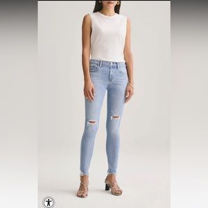 Agolde Sophie Mid Rise Jeans 27 (fits like a 26) NEW with tags